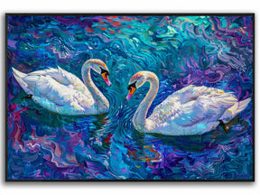 Swan Canvas Art