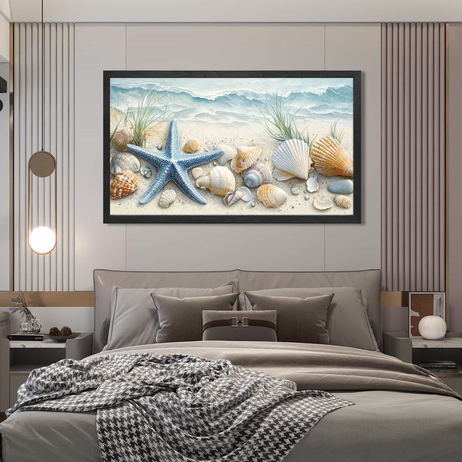 Seaside Starfish Canvas Art