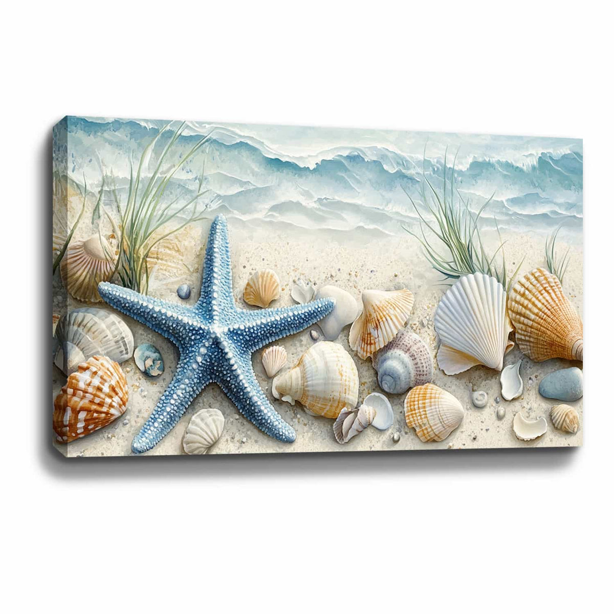 Seaside Starfish Canvas Art