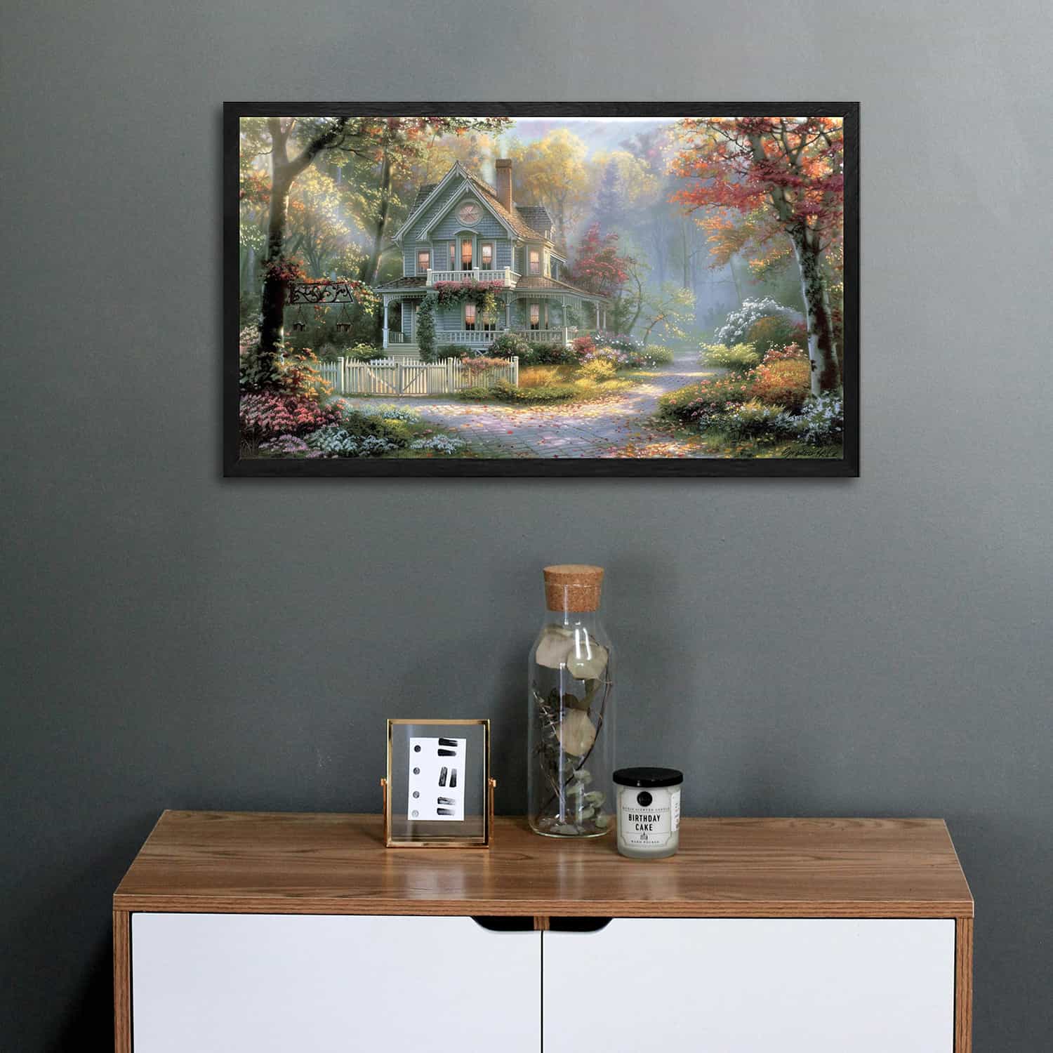 Victorian Garden Canvas Art