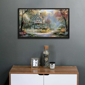 Victorian Garden Canvas Art