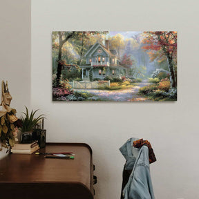 Victorian Garden Canvas Art