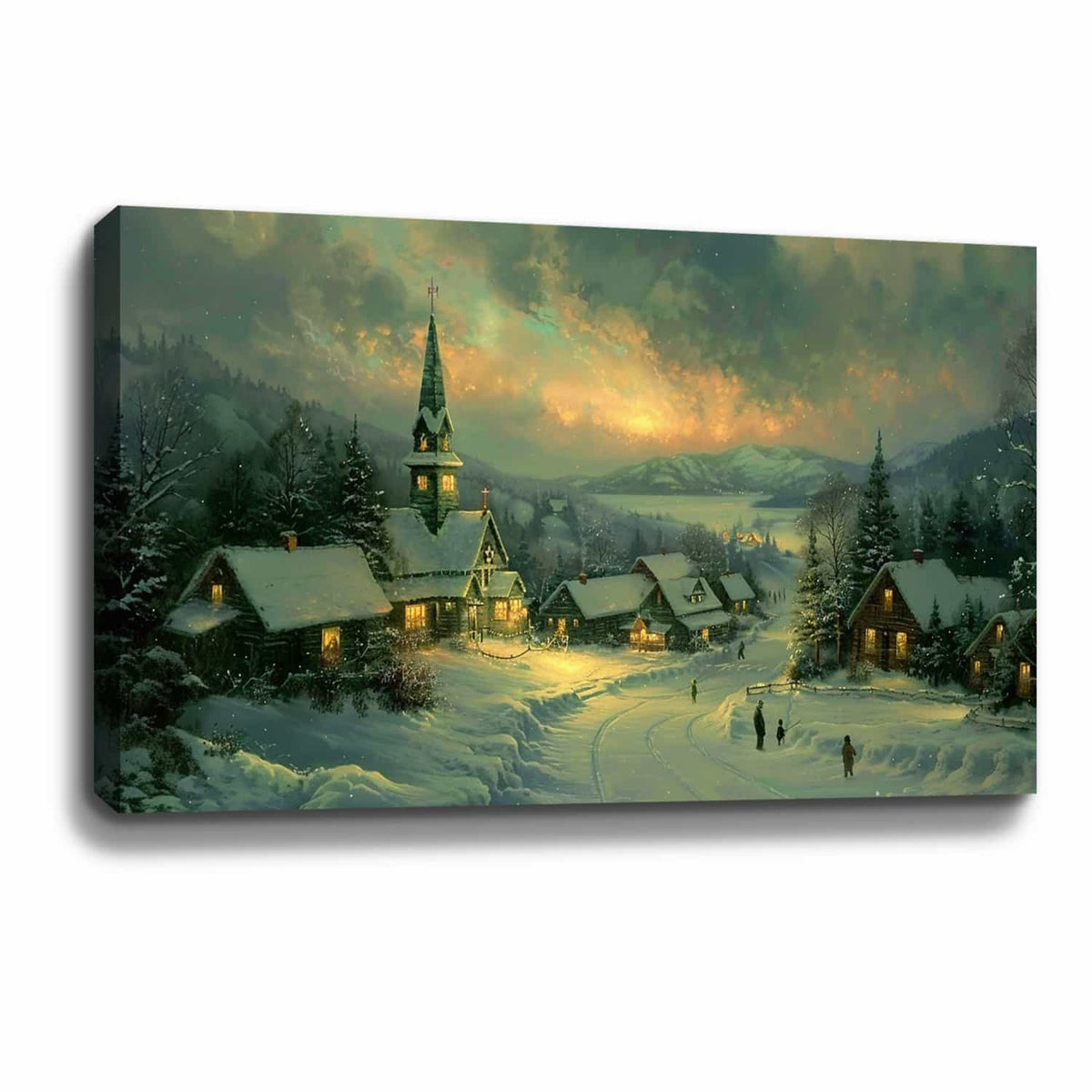 The Glory of Winter Canvas Art