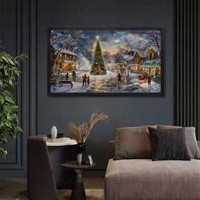 Christmas Evening Canvas Art