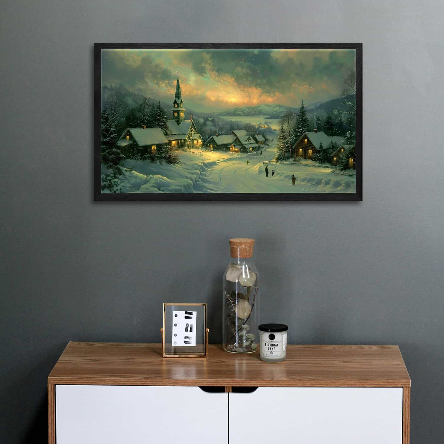 The Glory of Winter Canvas Art