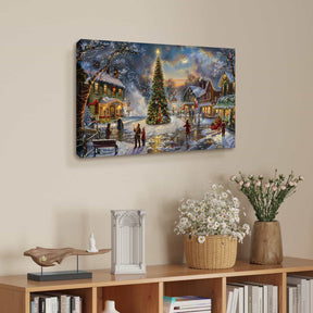 Christmas Evening Canvas Art