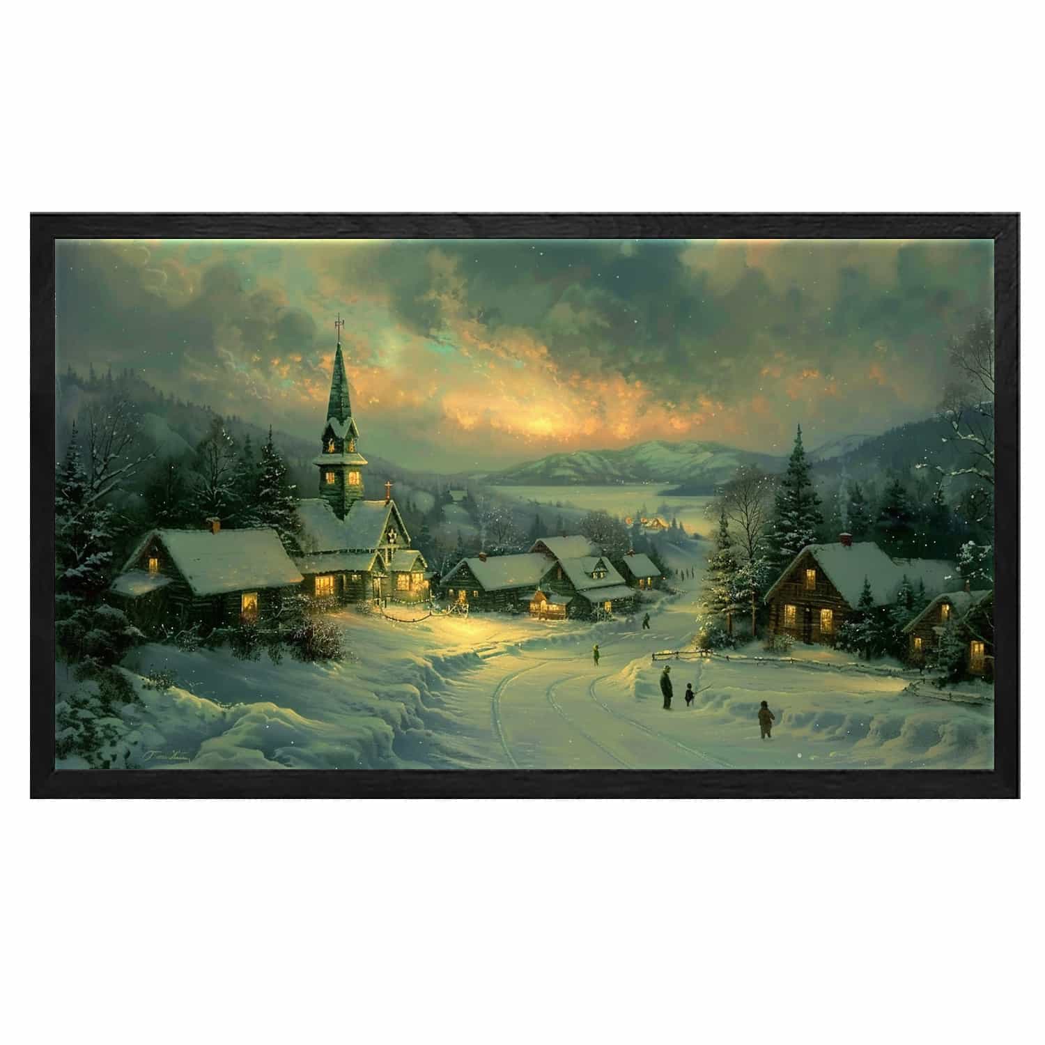 The Glory of Winter Canvas Art