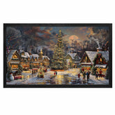 Christmas Village Canvas Art