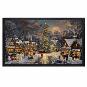 Christmas Village Canvas Art