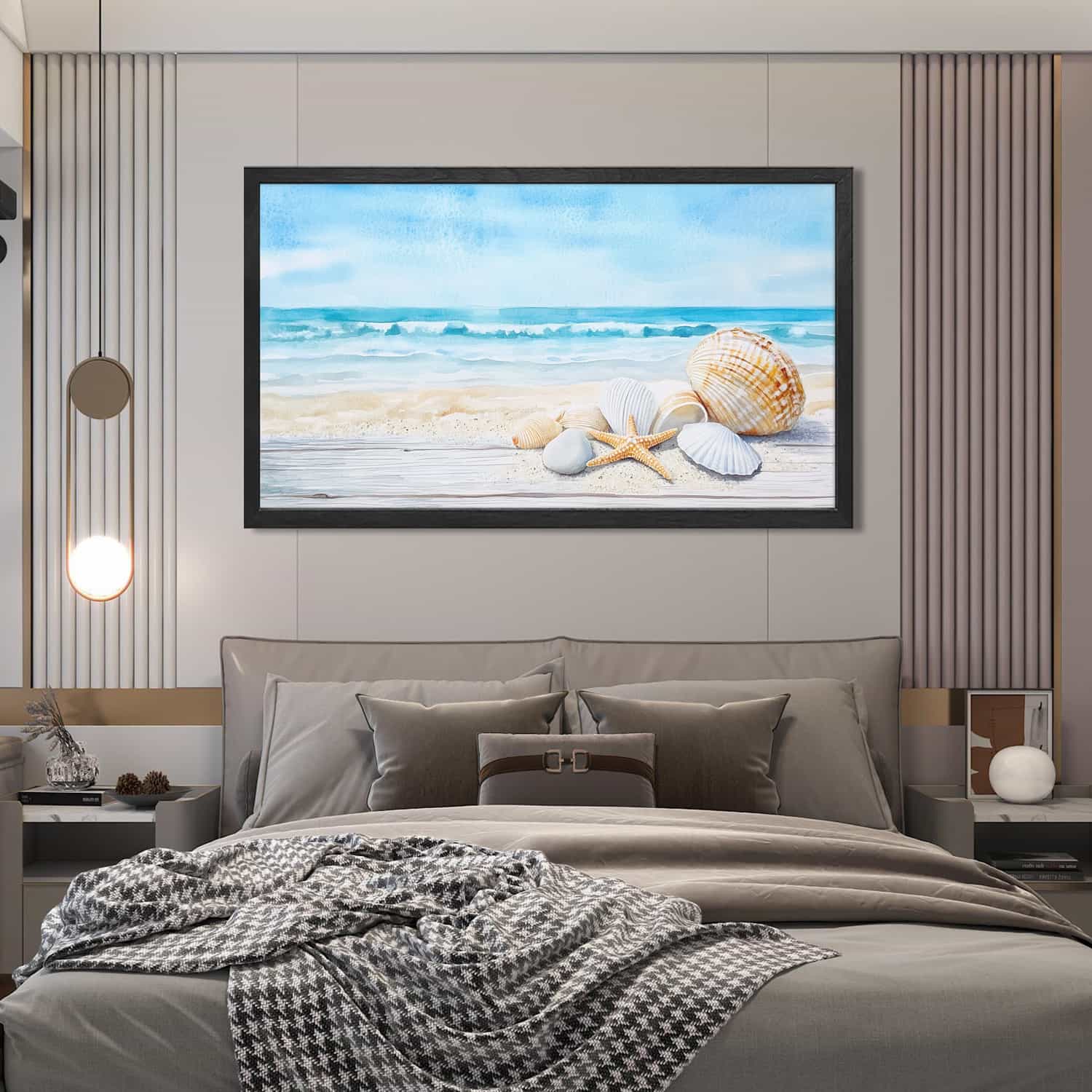 Seaside Shell Canvas Art