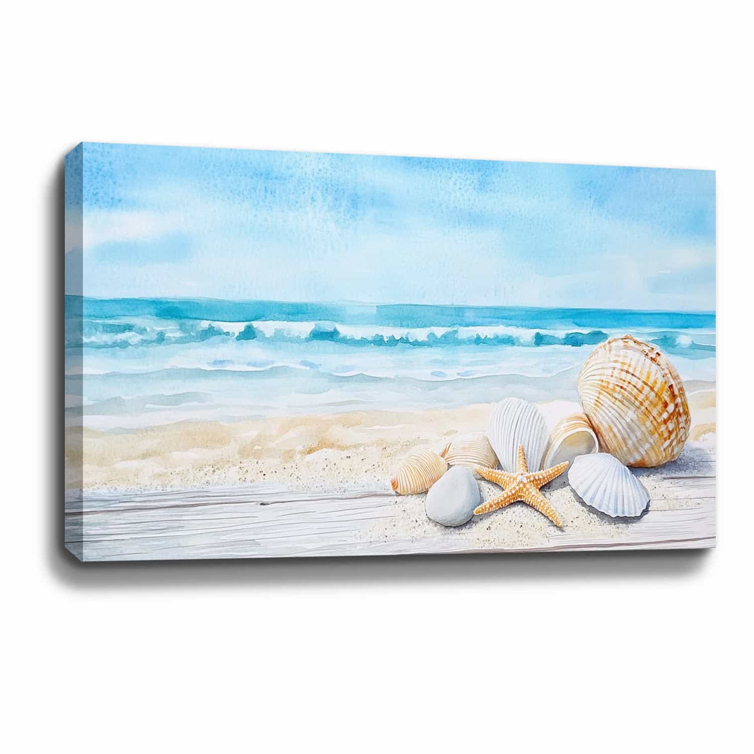Seaside Shell Canvas Art