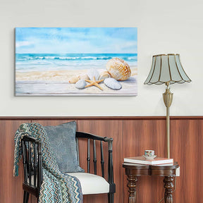 Seaside Shell Canvas Art