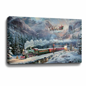 Christmas Gifts Delivery Canvas Art
