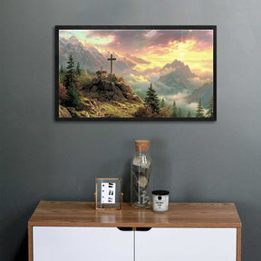 Rugged Cross Canvas Art