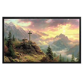 Rugged Cross Canvas Art