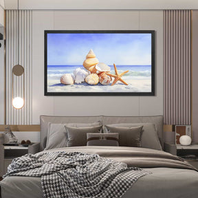 Seaside Conch Canvas Art