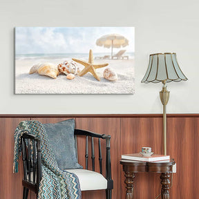 Seaside Beach Canvas Art
