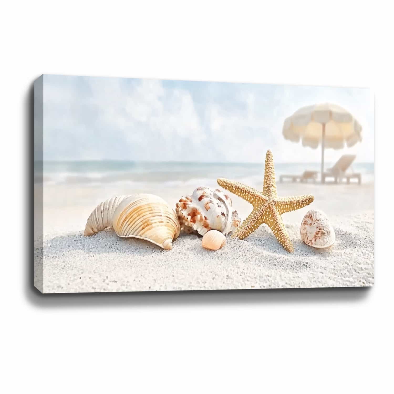 Seaside Beach Canvas Art