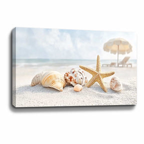 Seaside Beach Canvas Art