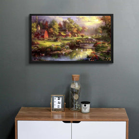 Farm Evening Canvas Art