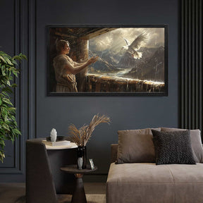 Noah Pigeon Canvas Art