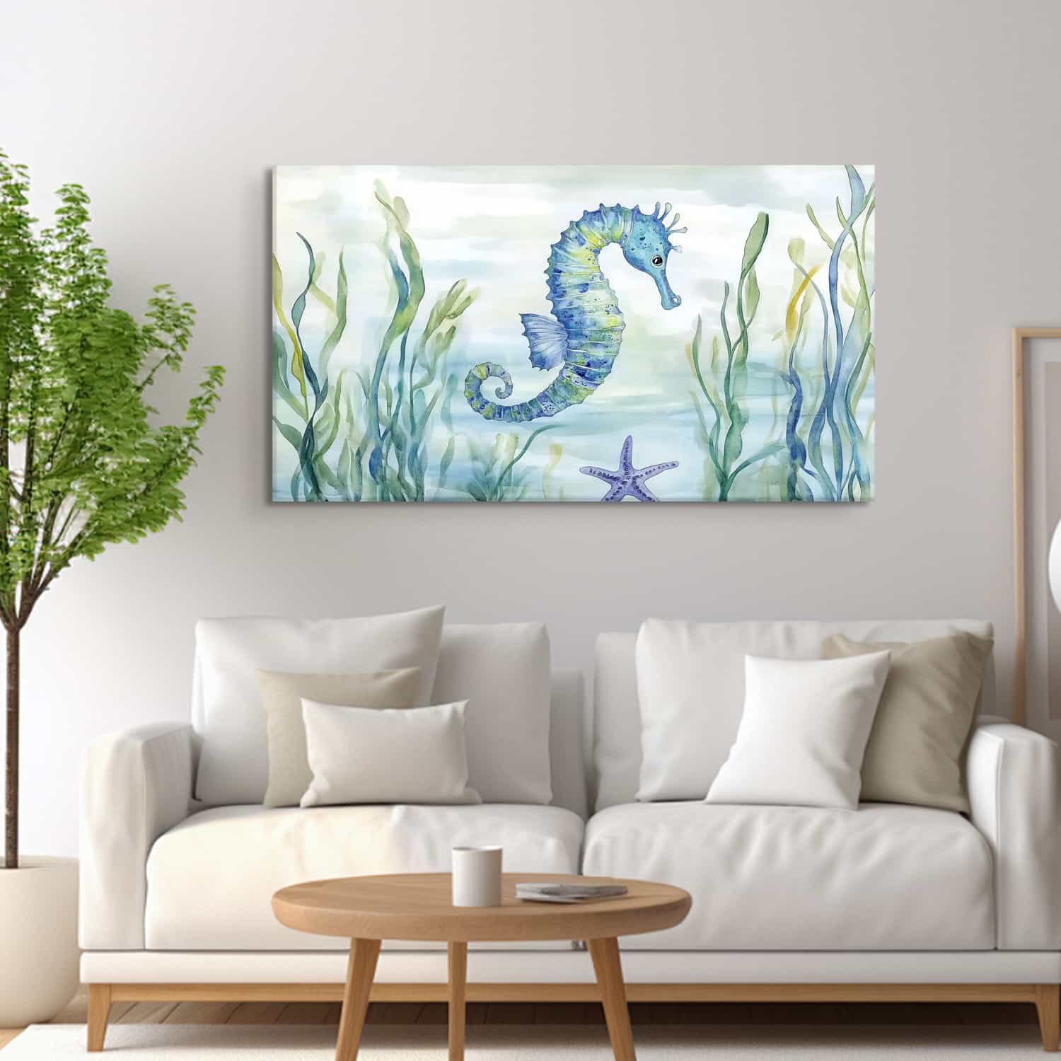 Sea Horse Canvas Art