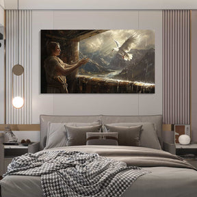 Noah Pigeon Canvas Art