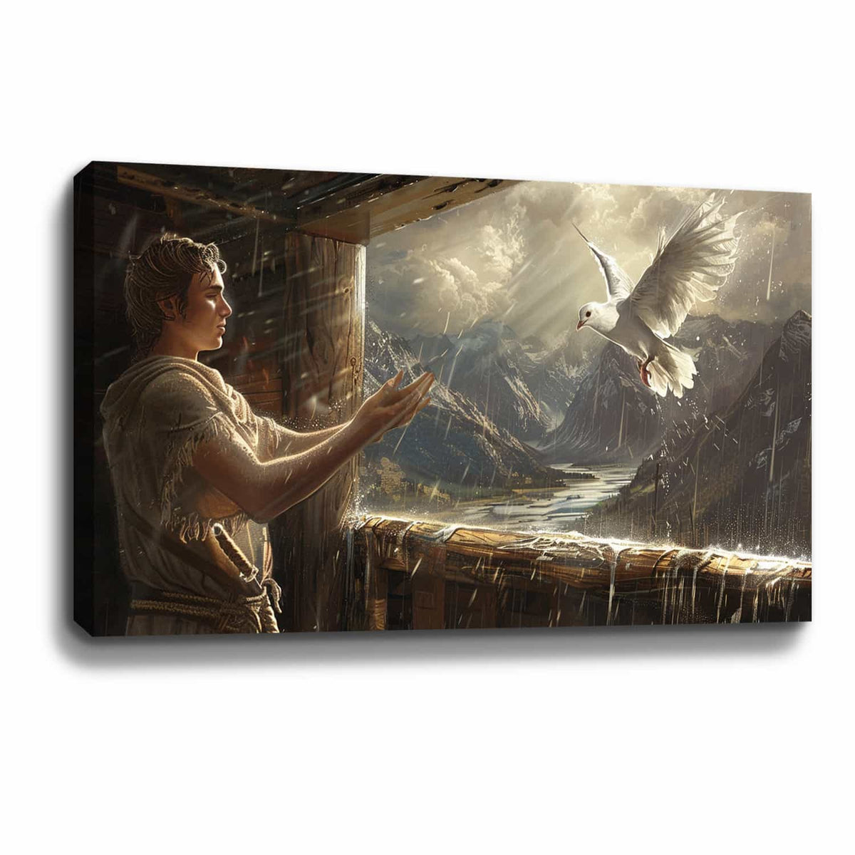 Noah Pigeon Canvas Art