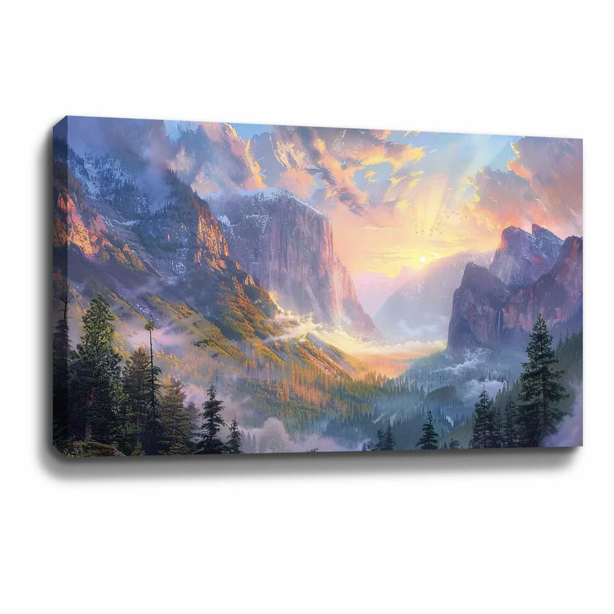 Yosemite Valley Canvas Art