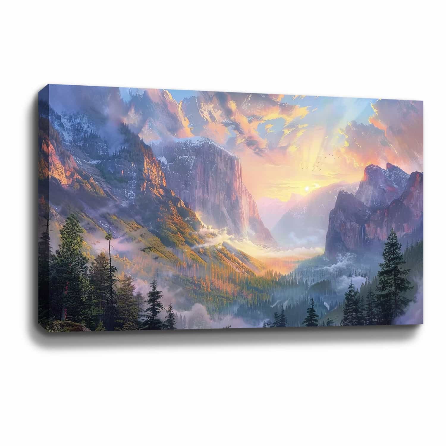 Yosemite Valley Canvas Art