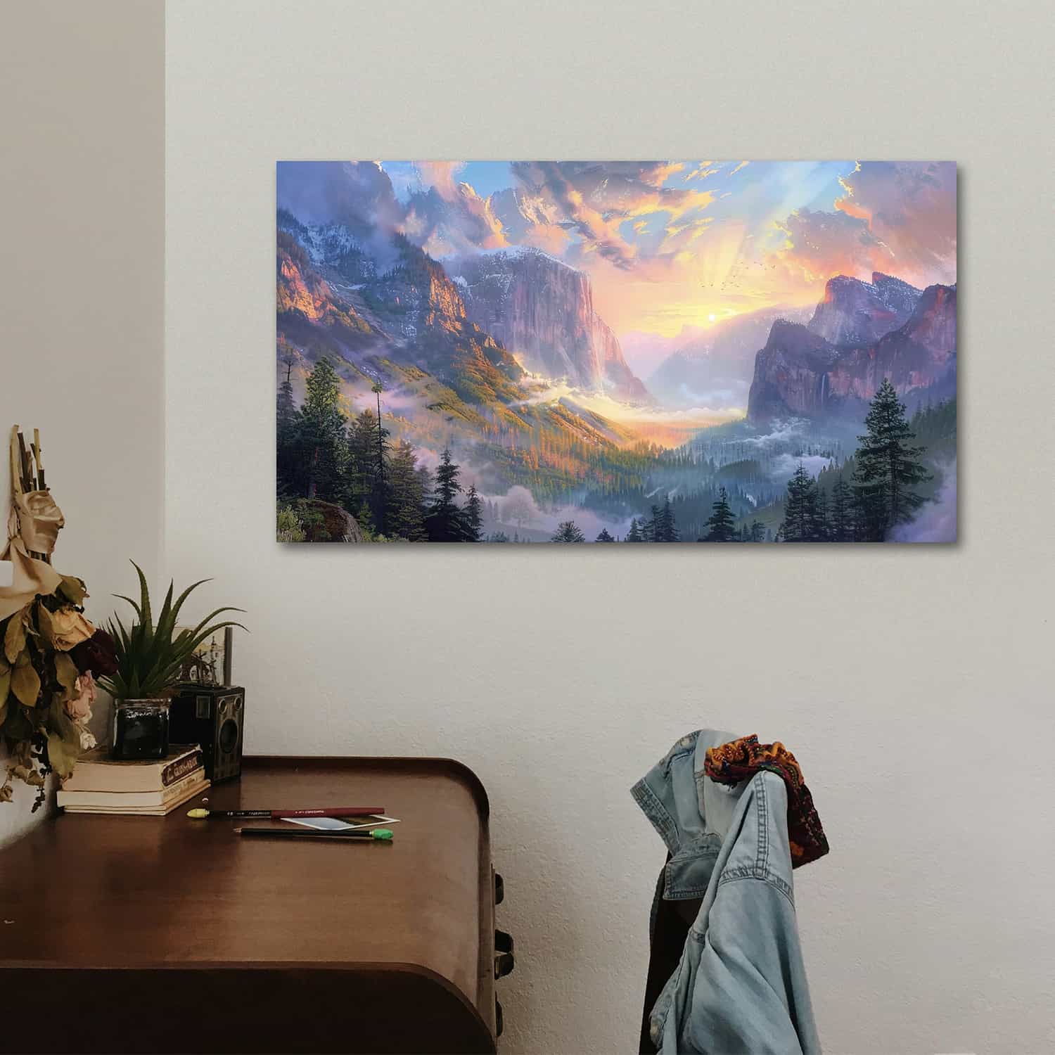 Yosemite Valley Canvas Art