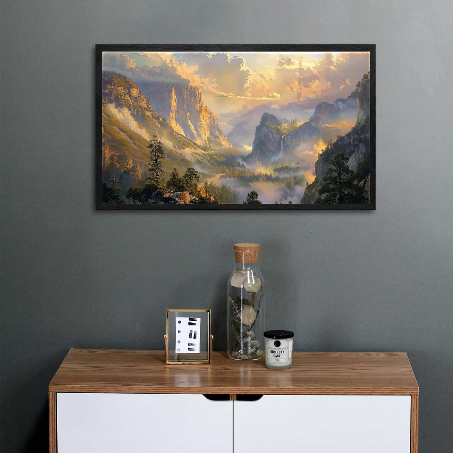 Cascading Perfection Nature Canvas Art