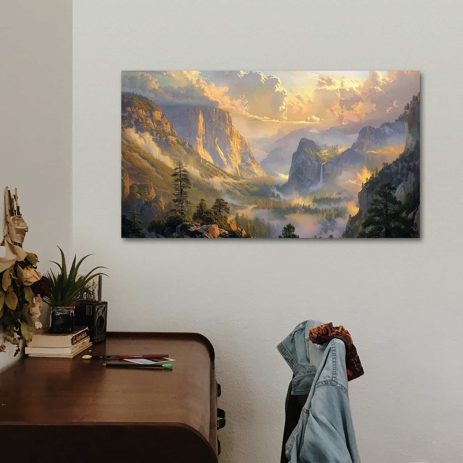 Cascading Perfection Nature Canvas Art