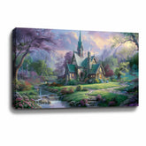 Old Country Church Canvas Art