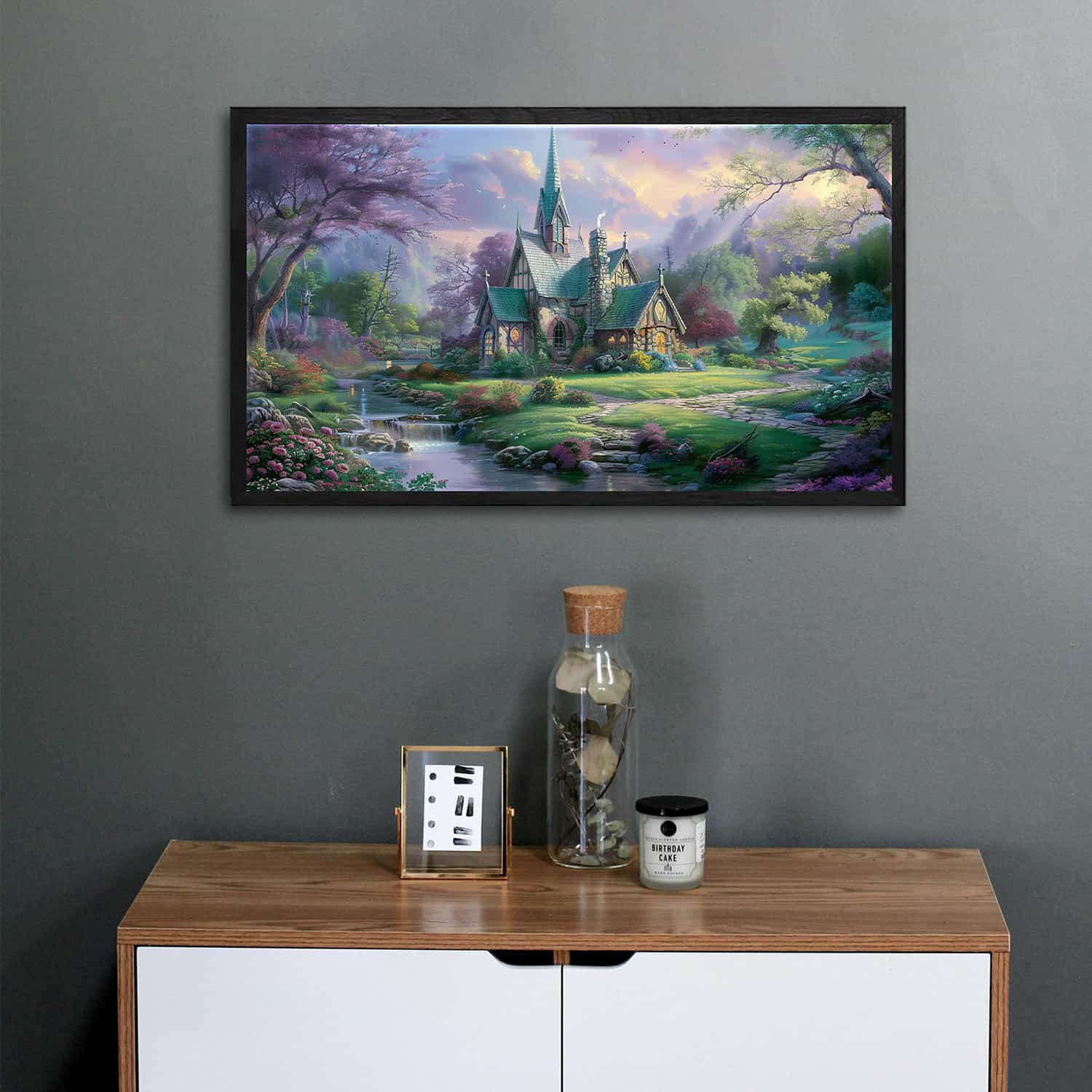 Old Country Church Canvas Art