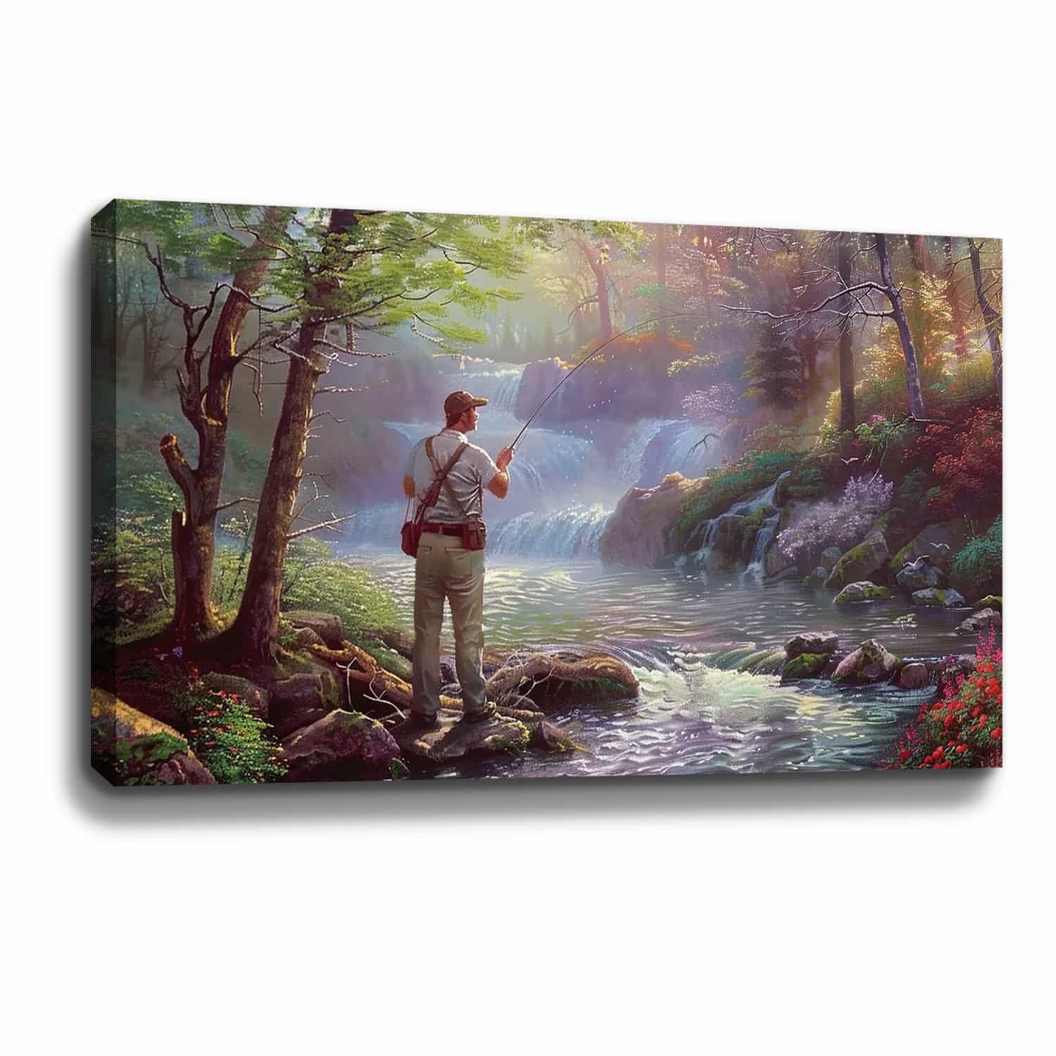 Go Fishing Canvas Art