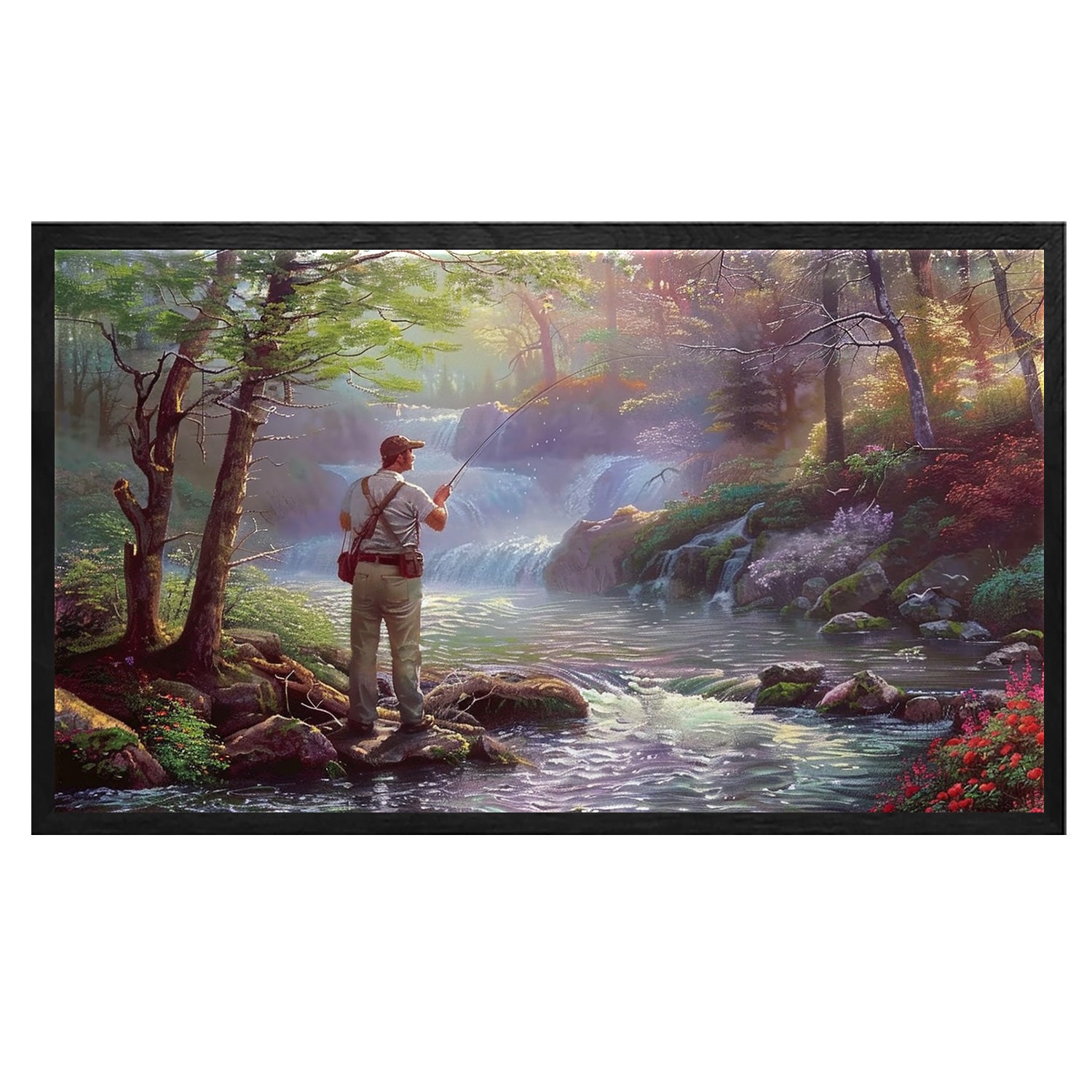 Go Fishing Canvas Art