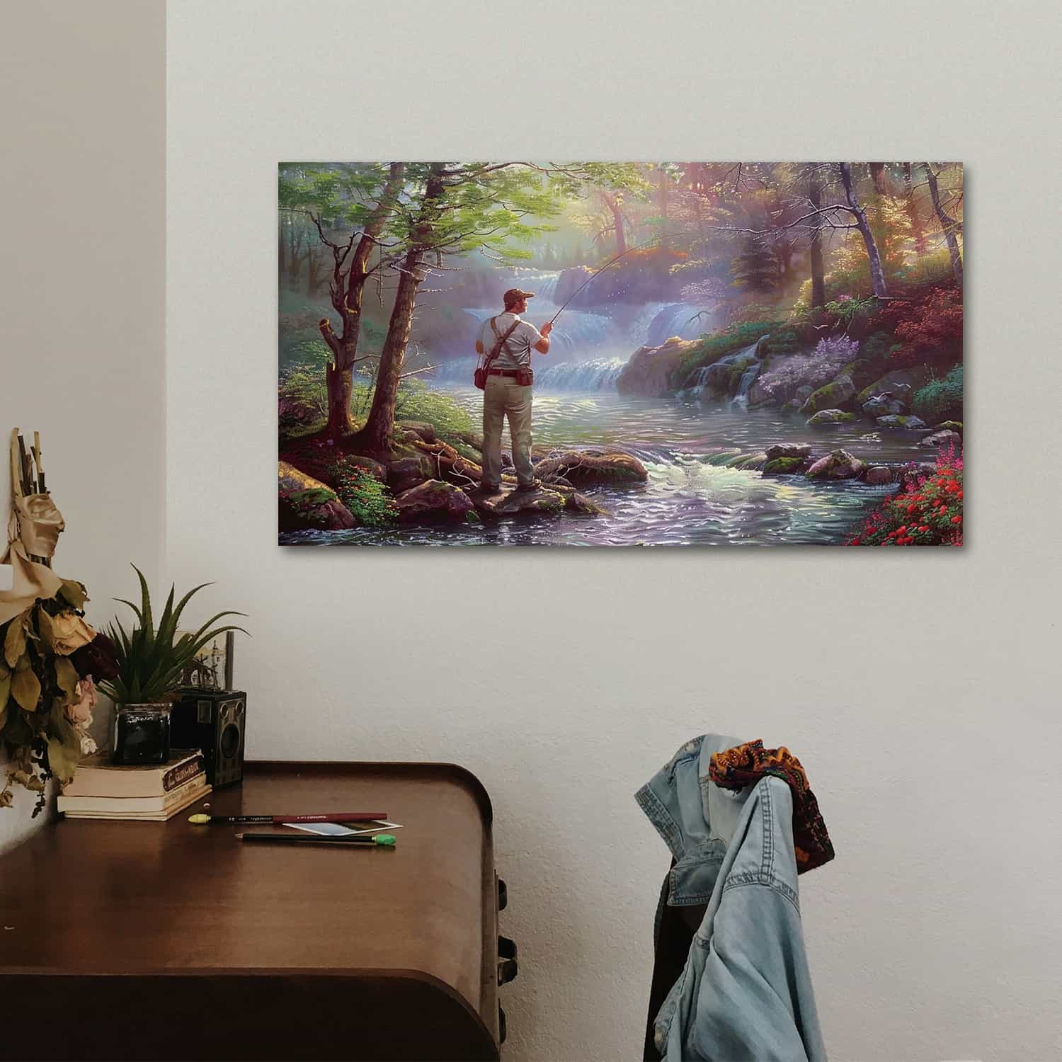 Go Fishing Canvas Art