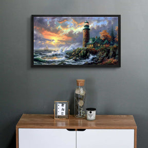 Seaside Lighthouse Canvas Art