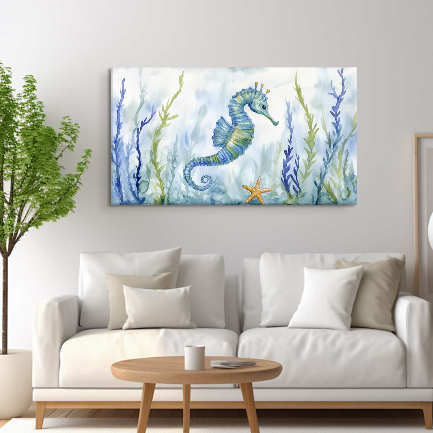 Sea Horse Canvas Art