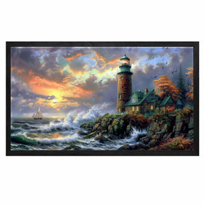 Seaside Lighthouse Canvas Art