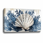 Pearl Scallop Canvas Art