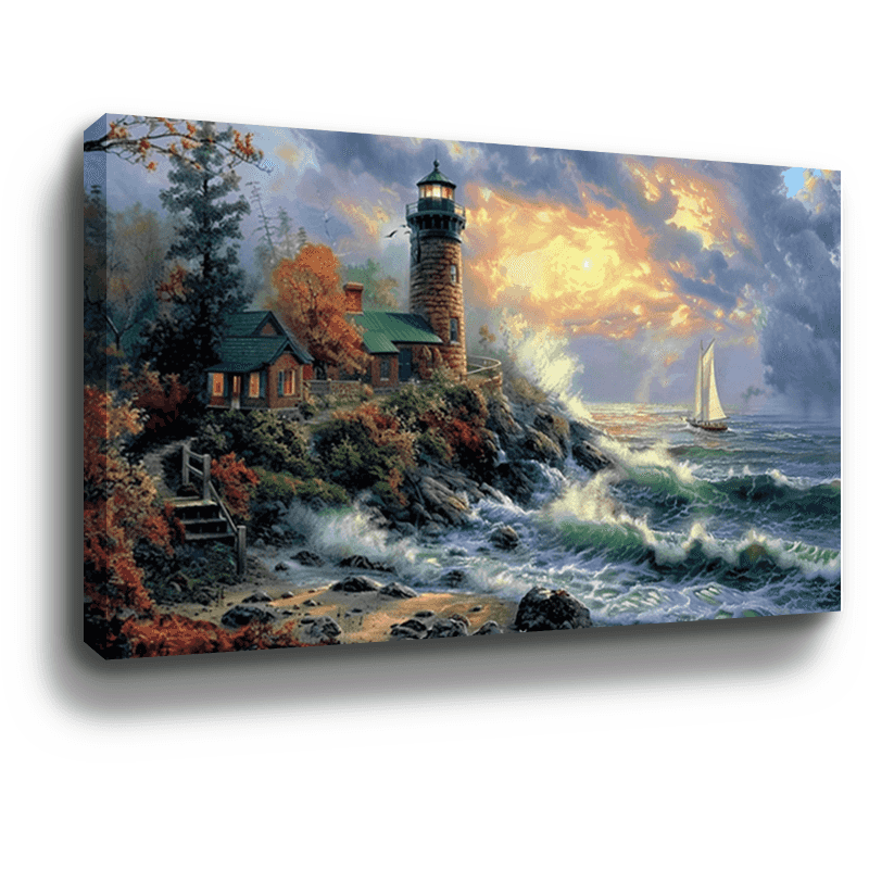 Lighthouse Canvas Art