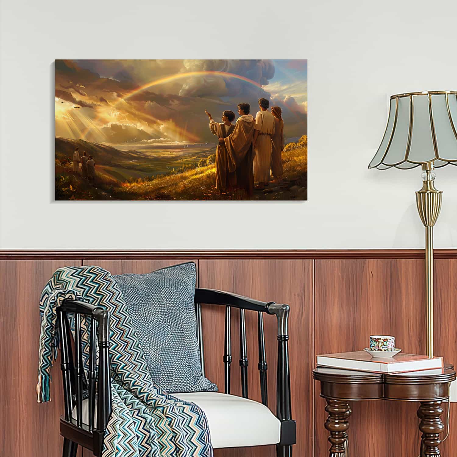 The Love Of Juses Canvas Art