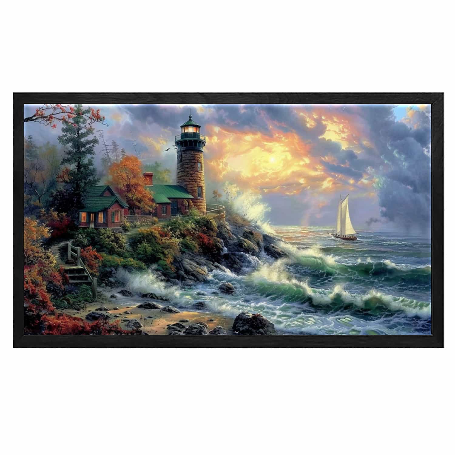Lighthouse Canvas Art