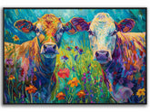Cow Canvas Art