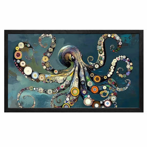 Colorful Octopus Canvas Art