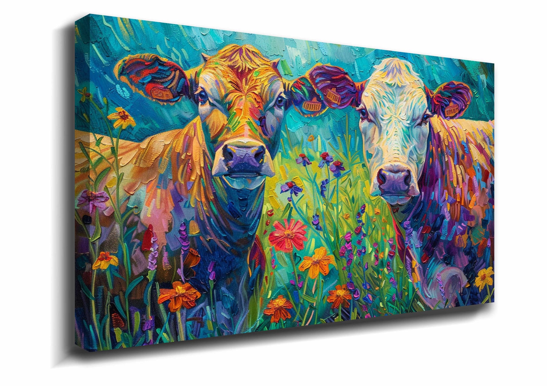 Cow Canvas Art