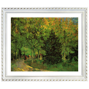 Vincent Van Gogh A Lane In Garden Wall Art Van Gogh Poster