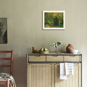 Vincent Van Gogh A Lane In Garden Wall Art Van Gogh Poster